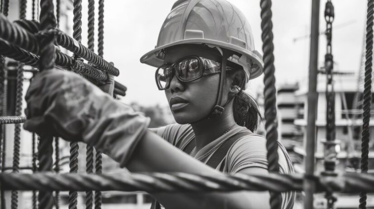 monochrome-scene-depicting-life-workers-construction-industry-site_23-2151431548